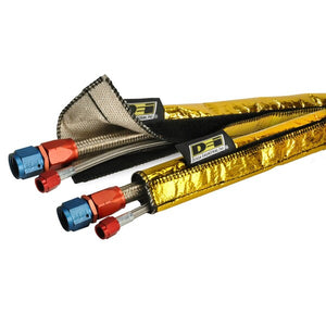 Design Engineering, Inc. - DEI Heat Shroud GOLD - 1/2" to 1-1/4" I.D. x 3ft - GOLD - 10458