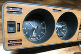VW MK1 Wood Grain Gauge Cluster & Radio