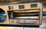 VW MK1 Wood Grain Gauge Cluster & Radio